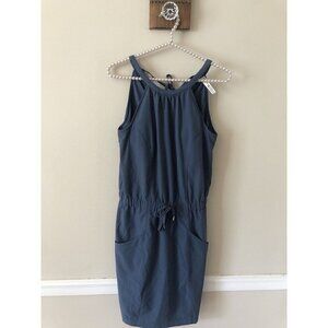 Kyodan Outdoor Womens Size XS Blue Sleeveless Dress Elastic Waist Pockets